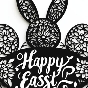 Intra απο ξύλο plywood 3mm-4mm πάχος - Συλλογή διάνυσμα πασχαλινής περικοπής με λέιζερ Δίασταση 3x3 cm INTRAFABR-117787625 - Image 10