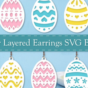 Intra απο ξύλο plywood 3mm-4mm πάχος - Πασχαλινά σκουλαρίκια  Πακέτα Δίασταση 3x3 cm INTRAFABR-91671685