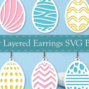 Intra απο ξύλο plywood 3mm-4mm πάχος - Πασχαλινά σκουλαρίκια  Πακέτα Δίασταση 3x3 cm INTRAFABR-91503981