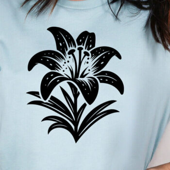 Intra απο ξύλο plywood 3mm-4mm πάχος - Πασχαλινό Lily Floral Πακέτο Δίασταση 40x50 cm INTRAFABR-118126788 - Image 3