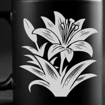 Intra απο ξύλο plywood 3mm-4mm πάχος - Πασχαλινό Lily Floral Πακέτο Δίασταση 40x50 cm INTRAFABR-118126788 - Image 5