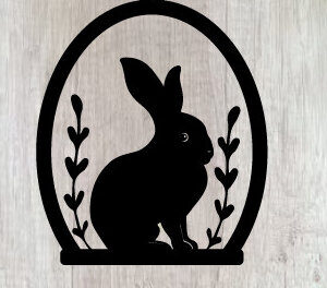 Intra απο ξύλο plywood 3mm-4mm πάχος - Πασχαλινή Μεταλλική Τέχνη Τοίχου  Κοπής με Λέιζερ Δίασταση 40x50 cm INTRAFABR-91918110