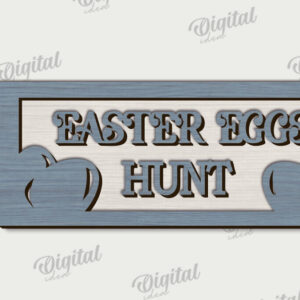 Intra απο ξύλο plywood 3mm-4mm πάχος - Πασχαλινή Μίνι πινακίδα . Πασχαλινή διακόσμηση Δίασταση 15x15 cm INTRAFABR-115758661