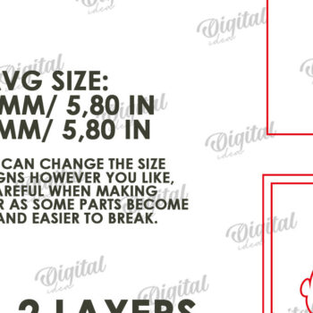 Intra απο ξύλο plywood 3mm-4mm πάχος - Πασχαλινή Μίνι πινακίδα . Πασχαλινή διακόσμηση Δίασταση 15x15 cm INTRAFABR-115758577 - Image 2