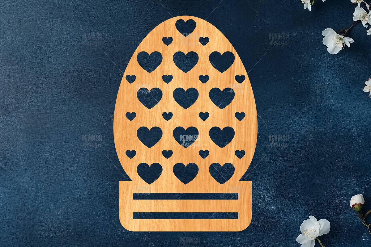 Intra απο ξύλο plywood 3mm-4mm πάχος - Πασχαλινό κλιπ χρημάτων Laser Cut  Δίασταση 15x15 cm INTRAFABR-117800416