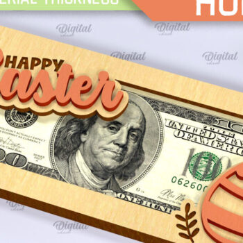 Intra απο ξύλο plywood 3mm-4mm πάχος - Κάτοχος Πασχαλινών Χρημάτων. Πασχαλινή  Δίασταση 15x15 cm INTRAFABR-91499349 - Image 1