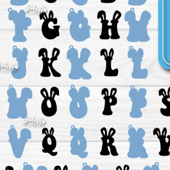 Intra απο ξύλο plywood 3mm-4mm πάχος - Πασχαλινό όνομα Ετικέτα  Καλάθι Ετικέτες  Δίασταση 15x15 cm INTRAFABR-91614533 - Image 4