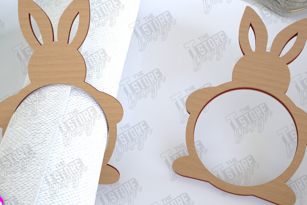 Intra απο ξύλο plywood 3mm-4mm πάχος - Πασχαλινά δαχτυλίδια χαρτοπετσέτας | Εορταστικό δείπνο Δίασταση 15x15 cm INTRAFABR-115369572