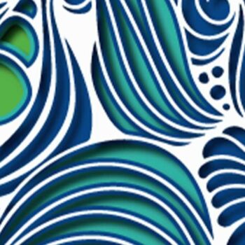 Intra απο ξύλο plywood 3mm-4mm πάχος - Πασχαλινό στολίδι - 3D Layered Δίασταση 6x6 cm INTRAFABR-9007495 - Image 3