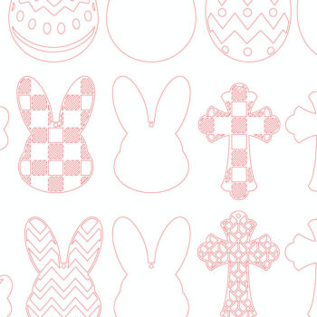 Intra απο ξύλο plywood 3mm-4mm πάχος - Πασχαλινό Στολίδι Laser Cut  Δίασταση 6x6 cm INTRAFABR-116758800 - Image 1