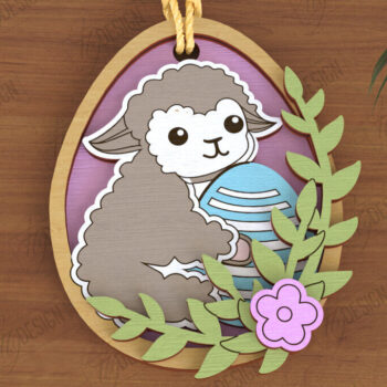 Intra απο ξύλο plywood 3mm-4mm πάχος - Πακέτο Πασχαλινών Στολίδι | Καλό Πάσχα Δίασταση 6x6 cm INTRAFABR-117198161 - Image 11