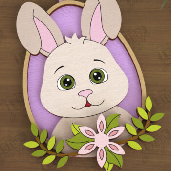 Intra απο ξύλο plywood 3mm-4mm πάχος - Πακέτο Πασχαλινών Στολίδι | Καλό Πάσχα Δίασταση 6x6 cm INTRAFABR-115769734 - Image 5