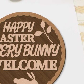 Intra απο ξύλο plywood 3mm-4mm πάχος - Σετ Πασχαλινά Πάνελ, Διακοσμητικό  σε στρώσεις Δίασταση 5x5 cm INTRAFABR-90160489 - Image 2