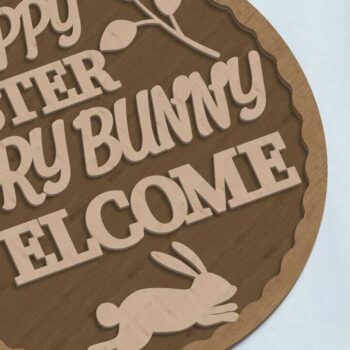 Intra απο ξύλο plywood 3mm-4mm πάχος - Σετ Πασχαλινά Πάνελ, Διακοσμητικό  σε στρώσεις Δίασταση 5x5 cm INTRAFABR-90160489 - Image 3