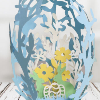 Intra απο ξύλο plywood 3mm-4mm πάχος - Διακοσμητικό αυγό πασχαλινό χαρτί κομμένο Δίασταση 5x3 cm INTRAFABR-115696207 - Image 4