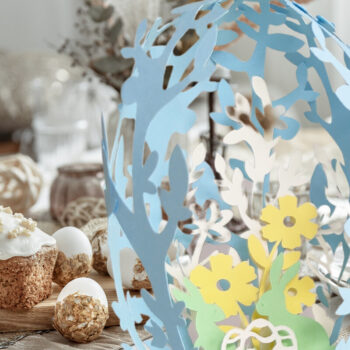 Intra απο ξύλο plywood 3mm-4mm πάχος - Διακοσμητικό αυγό πασχαλινό χαρτί κομμένο Δίασταση 5x3 cm INTRAFABR-115696207 - Image 5