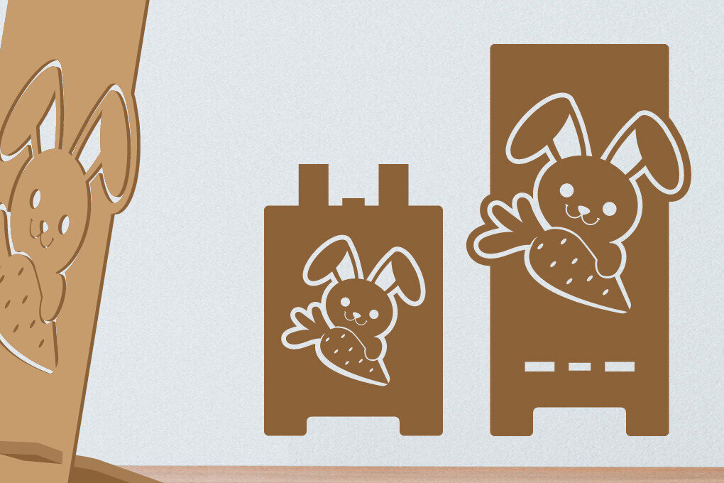 Intra απο ξύλο plywood 3mm-4mm πάχος - Πασχαλινό Τηλεφωνικό Σταντ | Πασχαλινή θήκη τηλεφώνου Δίασταση 5x7 cm INTRAFABR-115799302