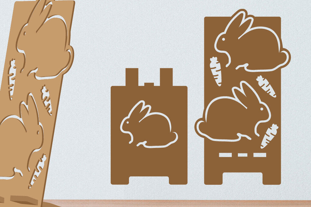 Intra απο ξύλο plywood 3mm-4mm πάχος - Πασχαλινό Τηλεφωνικό Σταντ | Πασχαλινή θήκη τηλεφώνου Δίασταση 5x7 cm INTRAFABR-116323593