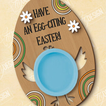 Intra απο ξύλο plywood 3mm-4mm πάχος - Δωροκάρτα Πασχαλινής Ζύμης |  CNC Δίασταση 15x15 cm INTRAFABR-117707950 - Image 1