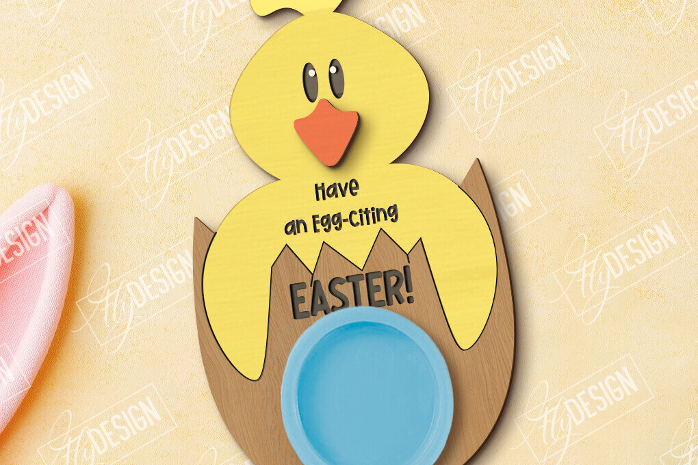 Intra απο ξύλο plywood 3mm-4mm πάχος - Δωροκάρτα Πασχαλινής Ζύμης |  CNC Δίασταση 15x15 cm INTRAFABR-117707971