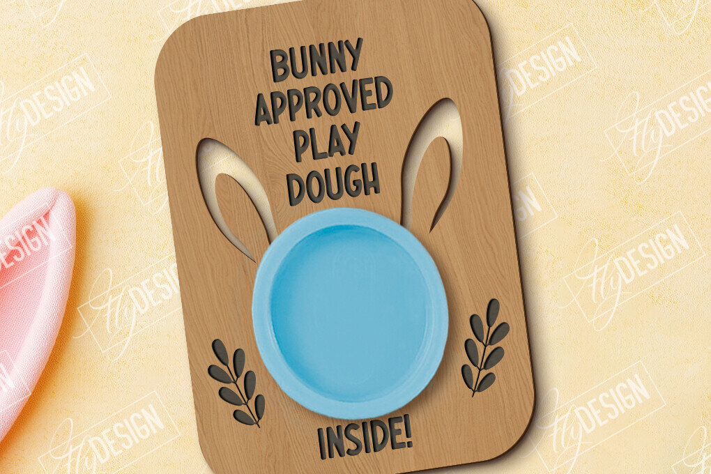 Intra απο ξύλο plywood 3mm-4mm πάχος - Δωροκάρτα Πασχαλινής Ζύμης |  CNC Δίασταση 15x15 cm INTRAFABR-117707983