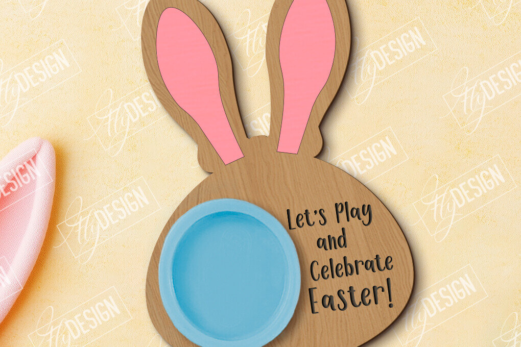 Intra απο ξύλο plywood 3mm-4mm πάχος - Δωροκάρτα Πασχαλινής Ζύμης |  CNC Δίασταση 15x15 cm INTRAFABR-117707988