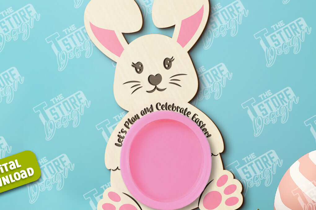 Intra απο ξύλο plywood 3mm-4mm πάχος - Δωροκάρτα Πασχαλινής Ζύμης |  CNC Δίασταση 15x15 cm INTRAFABR-117707577