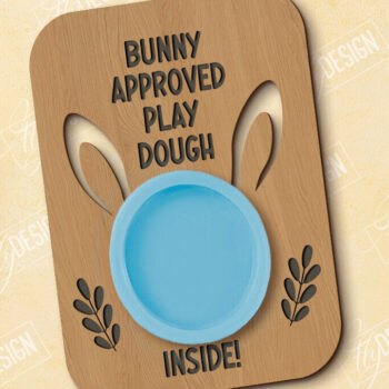 Intra απο ξύλο plywood 3mm-4mm πάχος - Πασχαλινό Πακέτο Δωροκάρτας Ζύμης |CNC Δίασταση 15x15 cm INTRAFABR-117709011 - Image 12