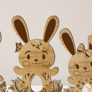 Intra απο ξύλο plywood 3mm-4mm πάχος - ΣΕΤ ΑΥΓΟΘΗΚΕΣ ΠΑΣΧΑΛΙΝΩΝ ΚΟΥΝΕΛΙΩΝ 3 τεμ Δίασταση 5x8 cm INTRAFABR-25057196 - Image 5