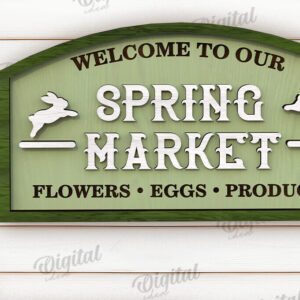 Intra απο ξύλο plywood 3mm-4mm πάχος - Πασχαλινή ρετρό πινακίδα . Σπίτι του Πάσχα Δίασταση 15x15 cm INTRAFABR-115401766