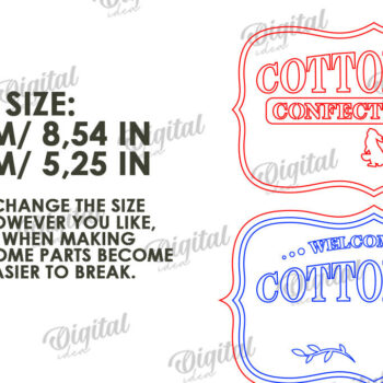 Intra απο ξύλο plywood 3mm-4mm πάχος - Πασχαλινή ρετρό πινακίδα . Σπίτι του Πάσχα Δίασταση 15x15 cm INTRAFABR-115401652 - Image 2