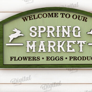 Intra απο ξύλο plywood 3mm-4mm πάχος - Πασχαλινή ρετρό πινακίδες κομμένη δέσμη με λέιζερ Δίασταση 15x15 cm INTRAFABR-115404239 - Image 7