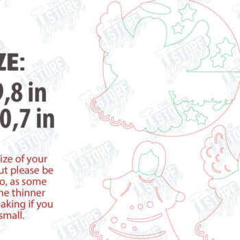 Intra απο ξύλο plywood 3mm-4mm πάχος - Πασχαλινή Στρογγυλή Πινακίδα | Καλό Πάσχα | CNC Δίασταση 15x15 cm INTRAFABR-116595882 - Image 2