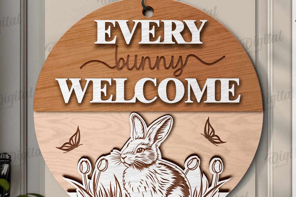 Intra απο ξύλο plywood 3mm-4mm πάχος - Πασχαλινή στρογγυλή πινακίδα  Δίασταση 15x15 cm INTRAFABR-118490337