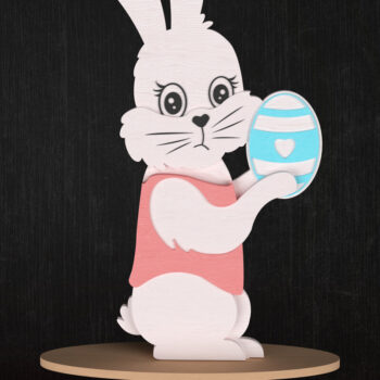 Intra απο ξύλο plywood 3mm-4mm πάχος - Πασχαλινό Standee Bundle Laser Cut  Δίασταση 6x6 cm INTRAFABR-116419006 - Image 3