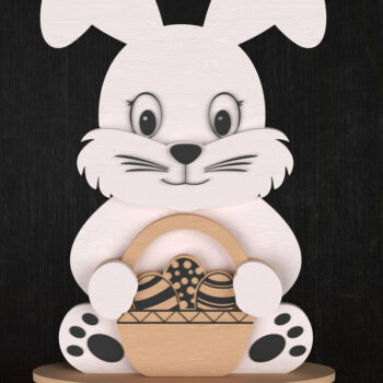 Intra απο ξύλο plywood 3mm-4mm πάχος - Πασχαλινό Standee Bundle Laser Cut  Δίασταση 6x6 cm INTRAFABR-116419006 - Image 4