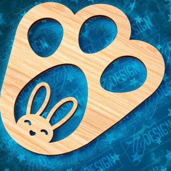 Intra απο ξύλο plywood 3mm-4mm πάχος - Πασχαλινό στένσιλ | Πασχαλινό σχέδιο Δίασταση 15x15 cm INTRAFABR-92127748 - Image 10