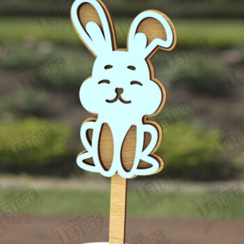 Intra απο ξύλο plywood 3mm-4mm πάχος - Πασχαλινά μπαστούνια για ανακατεύοντας ποτά | CNC Δίασταση 15x15 cm INTRAFABR-115762548 - Image 1