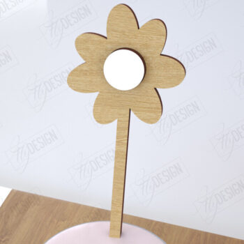 Intra απο ξύλο plywood 3mm-4mm πάχος - Πασχαλινά ραβδιά ανακατεύοντας ποτό |CNC Δίασταση 15x15 cm INTRAFABR-115763122 - Image 4