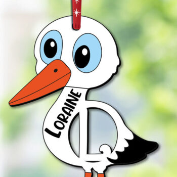 Intra απο ξύλο plywood 3mm-4mm πάχος - Πασχαλινό γράμμα L  Καλάθι Αποκοπή ετικέτας Δίασταση 6x6 cm INTRAFABR-113605534 - Image 2