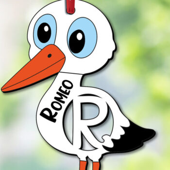 Intra απο ξύλο plywood 3mm-4mm πάχος - Πασχαλινό γράμμα R  Όνομα καλαθιού Δίασταση 6x6 cm INTRAFABR-113615882 - Image 2