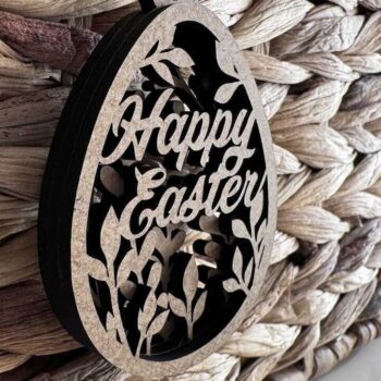 Intra απο ξύλο plywood 3mm-4mm πάχος - Πακέτο ετικετών για το Πάσχα, πρότυπα πολλαπλών επιπέδων Δίασταση 3x4 cm INTRAFABR-93905580 - Image 8