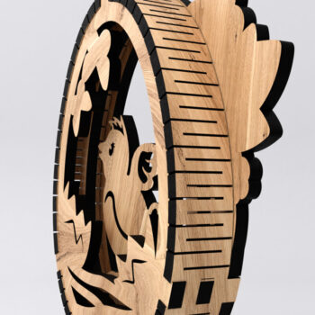 Intra απο ξύλο plywood 3mm-4mm πάχος - Πακέτο ετικετών για το Πάσχα Δίασταση 5x3 cm INTRAFABR-116406711 - Image 6