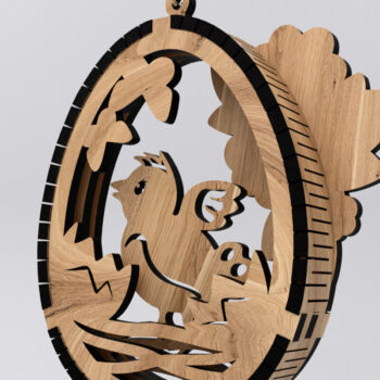 Intra απο ξύλο plywood 3mm-4mm πάχος - Πακέτο ετικετών για το Πάσχα Δίασταση 5x3 cm INTRAFABR-116406711 - Image 7