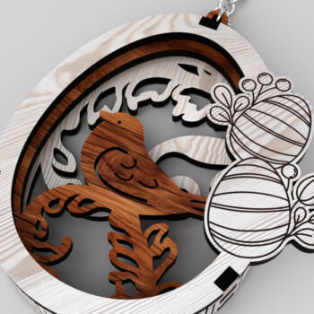 Intra απο ξύλο plywood 3mm-4mm πάχος - Πακέτο ετικετών για το Πάσχα Δίασταση 5x3 cm INTRAFABR-116406711 - Image 9