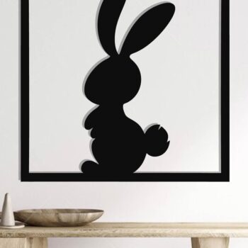 Intra απο ξύλο plywood 3mm-4mm πάχος -  με λέιζερ Πασχαλινής Τέχνης Τοίχου Δίασταση 40x50 cm INTRAFABR-116092324 - Image 2