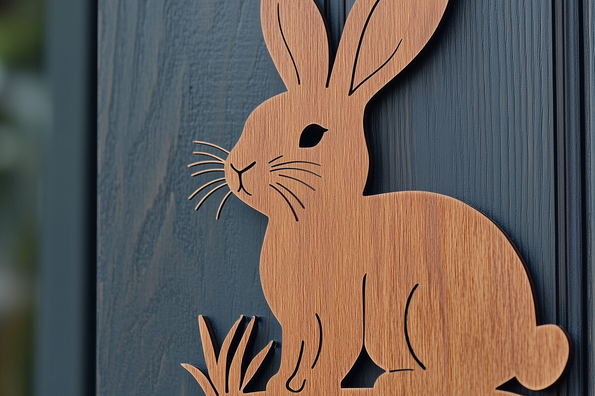 Intra απο ξύλο plywood 3mm-4mm πάχος -  αποκοπής   Door Sign Welcome Δίασταση 4x4 cm INTRAFABR-116796536