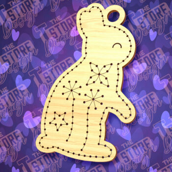 Intra απο ξύλο plywood 3mm-4mm πάχος - Πασχαλινό Ξυλοκέντημα Κενό |  Δίασταση 15x15 cm INTRAFABR-91063427 - Image 5