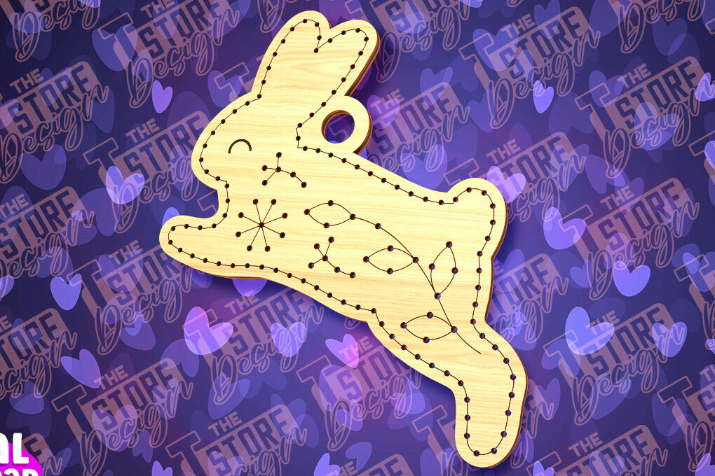 Intra απο ξύλο plywood 3mm-4mm πάχος - Πασχαλινό Ξυλοκέντημα Κενό |  Δίασταση 15x15 cm INTRAFABR-91063305