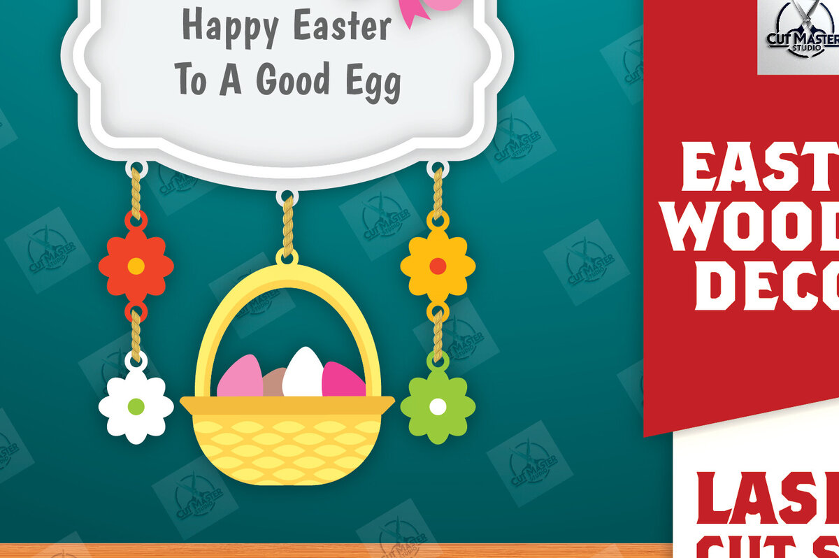 Intra απο ξύλο plywood 3mm-4mm πάχος - Πασχαλινή Ξύλινη Διακόσμηση Laser Cut  Δίασταση 15x15 cm INTRAFABR-117492125